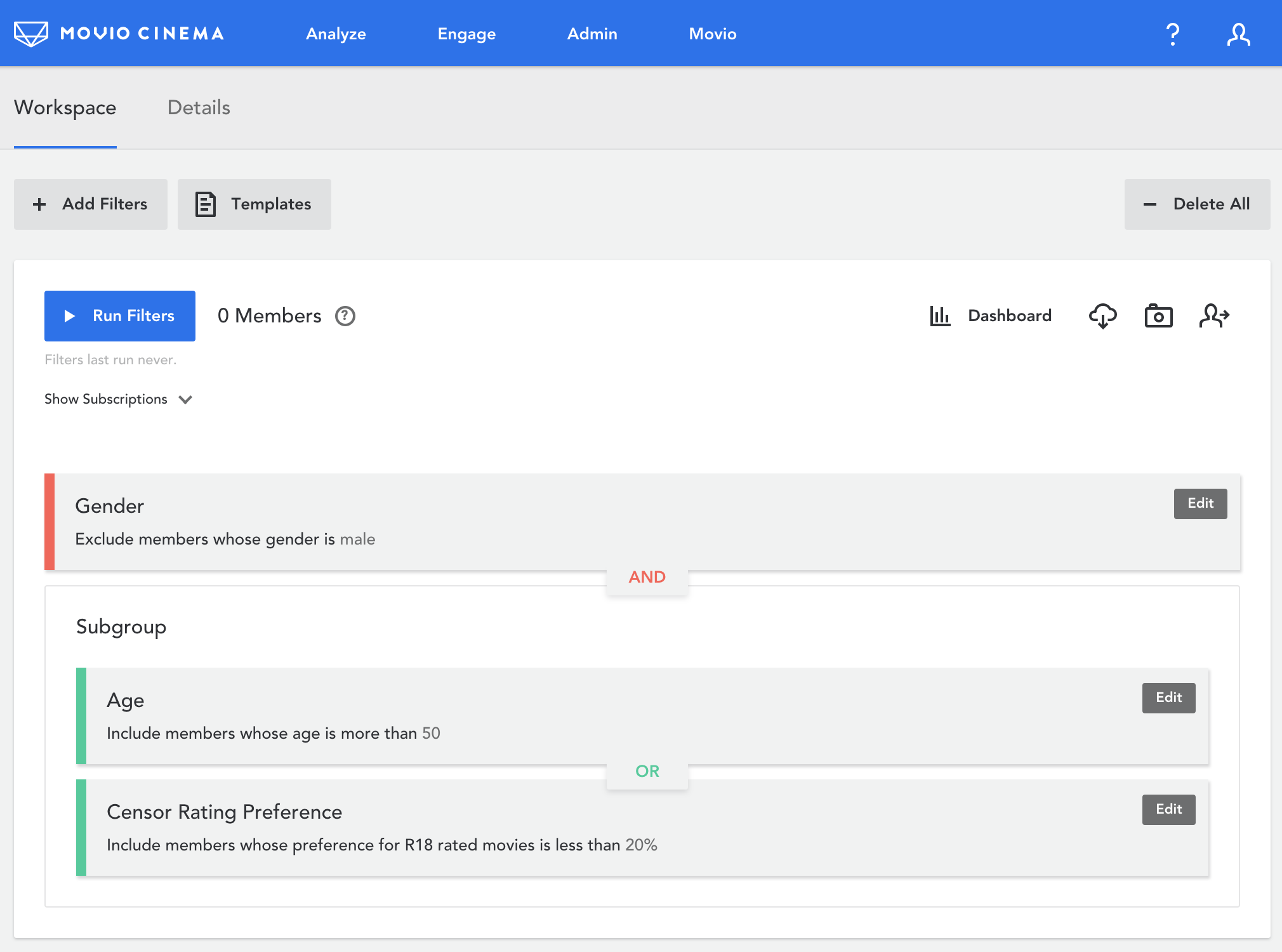 Group Builder screenshot
